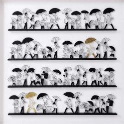 Objektbild Singing In The Rain 90X90Cm