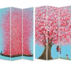 Paravent Boat Vs Flower Girl 120X180Cm