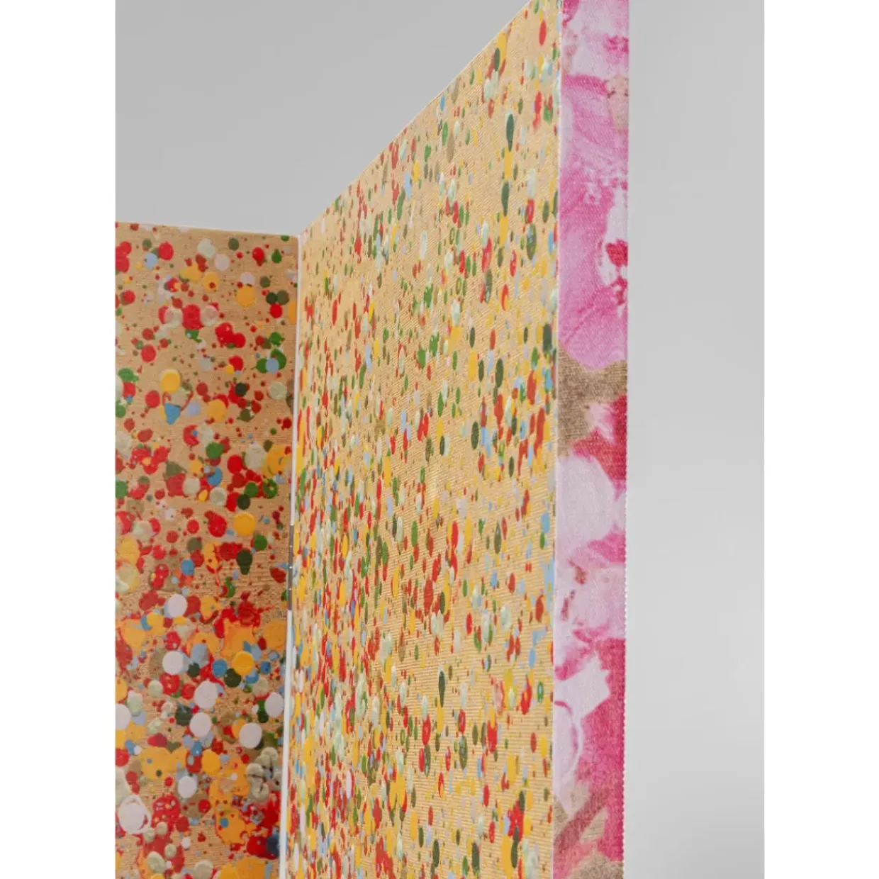 Paravent Flower Couple Vs Flower Boat 120X180