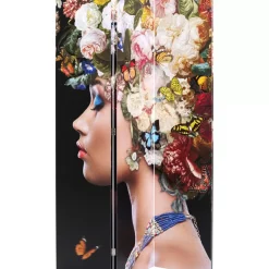 Paravent Flowery Shoulder Vs Bunch Flowers 120X180