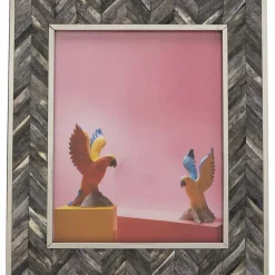 Rahmen Chevron Grau 20X25