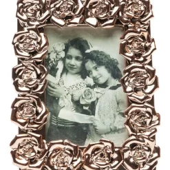 Rahmen Rosenbluten Rosegold 10X15Cm