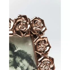 Rahmen Rosenbluten Rosegold 10X15Cm