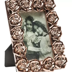 Rahmen Rosenbluten Rosegold 10X15Cm