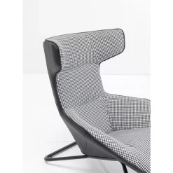 Relaxsessel Granada Schwarz Weiss