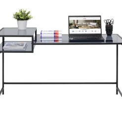 Schreibtisch Loft Schwarz 134X60Cm