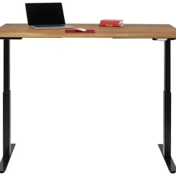 Schreibtisch Office Jackie Eiche Schwarz 160X80