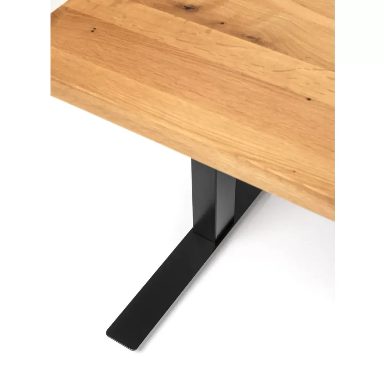 Schreibtisch Office Jackie Eiche Schwarz 160X80