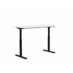 Schreibtisch Office Smart Schwarz Weis 160X80