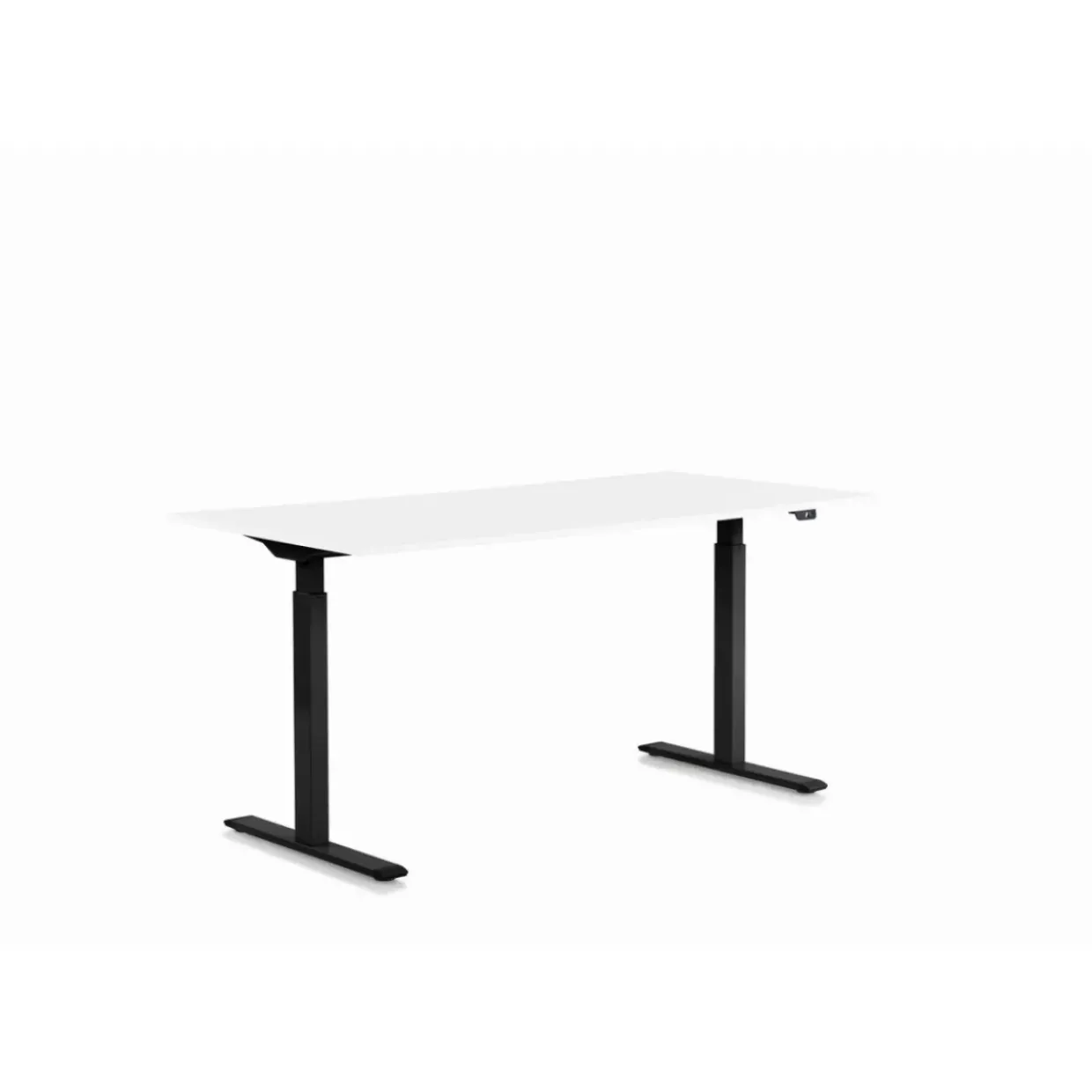 Schreibtisch Office Smart Schwarz Weiss 120X70