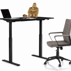 Schreibtisch Office Smart Schwarz Schwarz 120X70