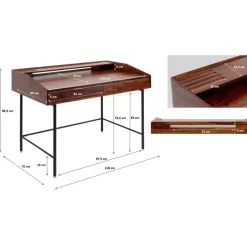 Schreibtisch Ravello 118X70