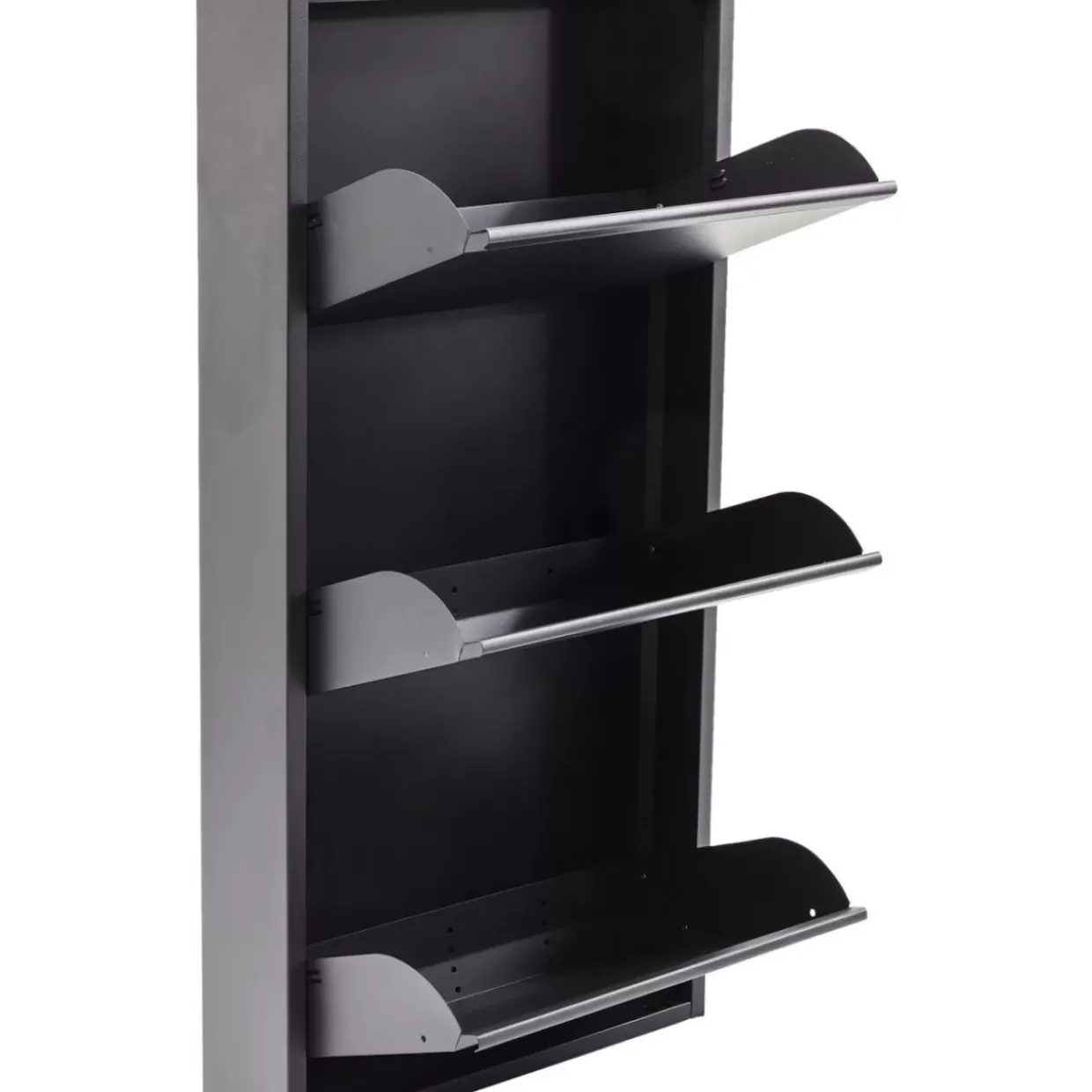 Schuhkipper Caruso 3-Er Anthrazit (Mo)