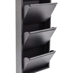 Schuhkipper Caruso 3-Er Anthrazit (Mo)