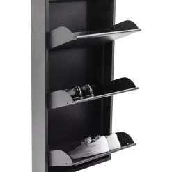 Schuhkipper Caruso 3-Er Anthrazit (Mo)