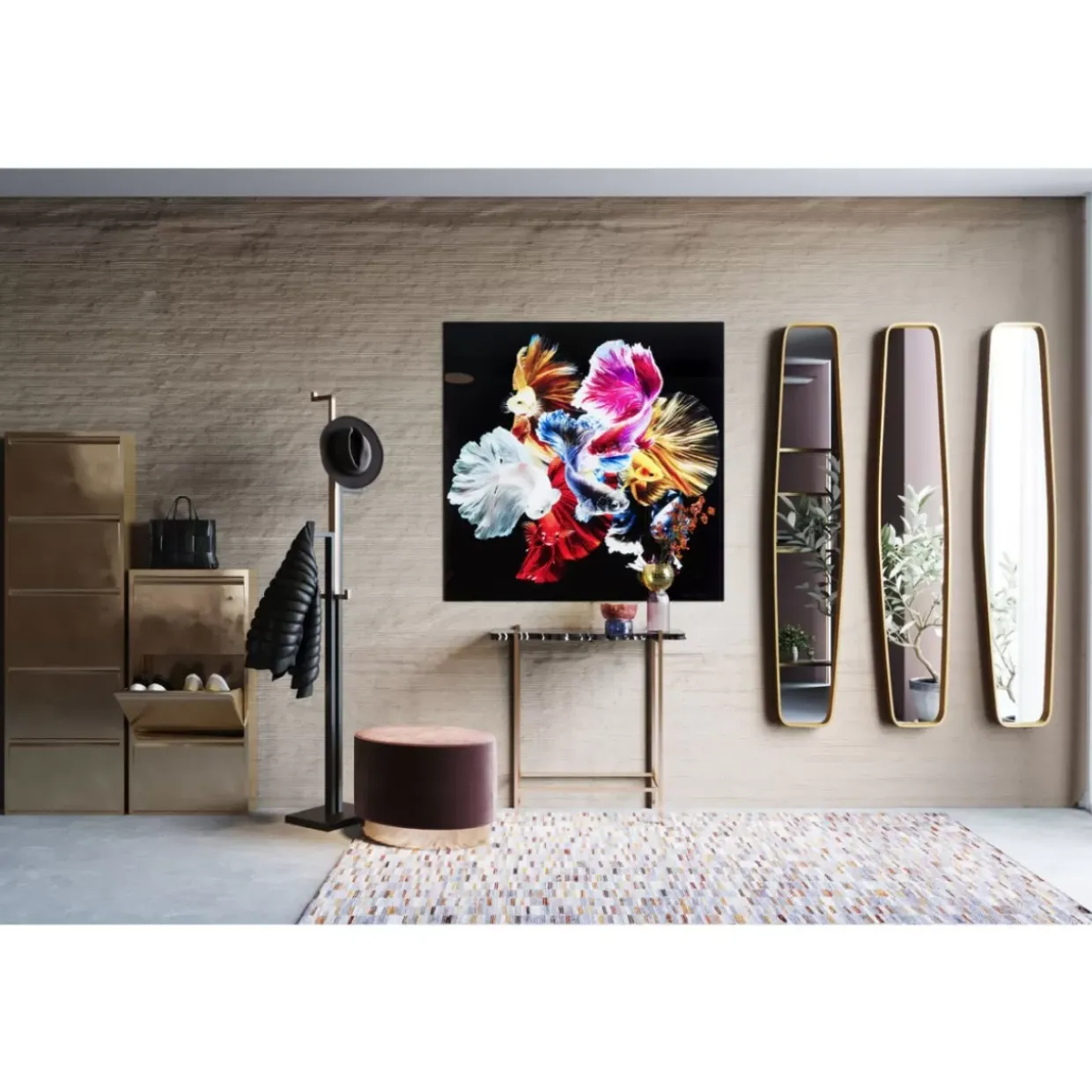 Schuhkipper Caruso 3-Er Bronze (Mo)