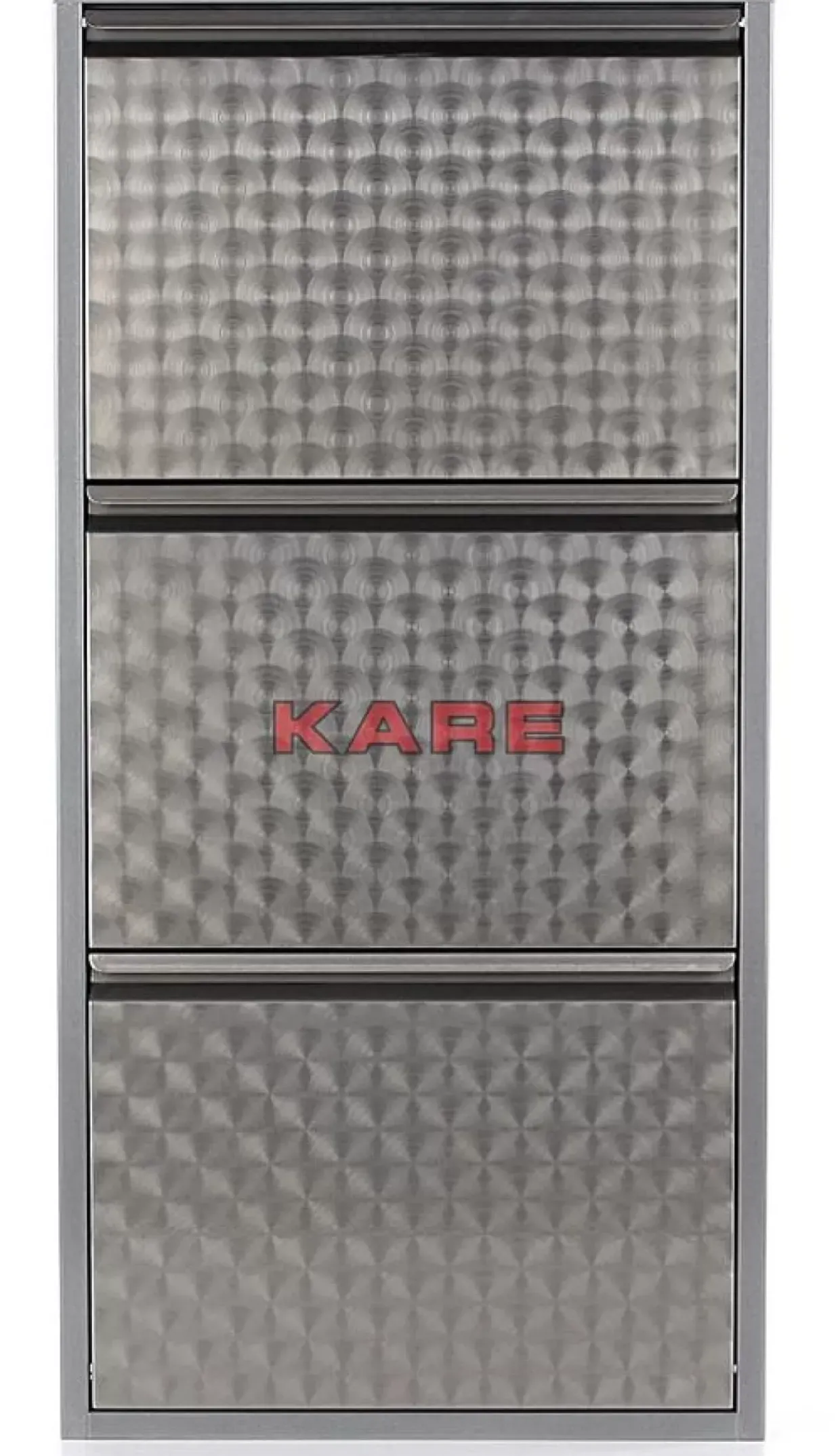 Schuhkipper Caruso 3-Er Silber/Geflext