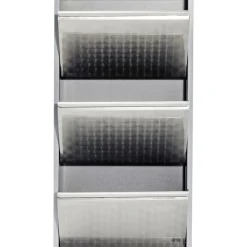 Schuhkipper Caruso 3-Er Silber/Geflext