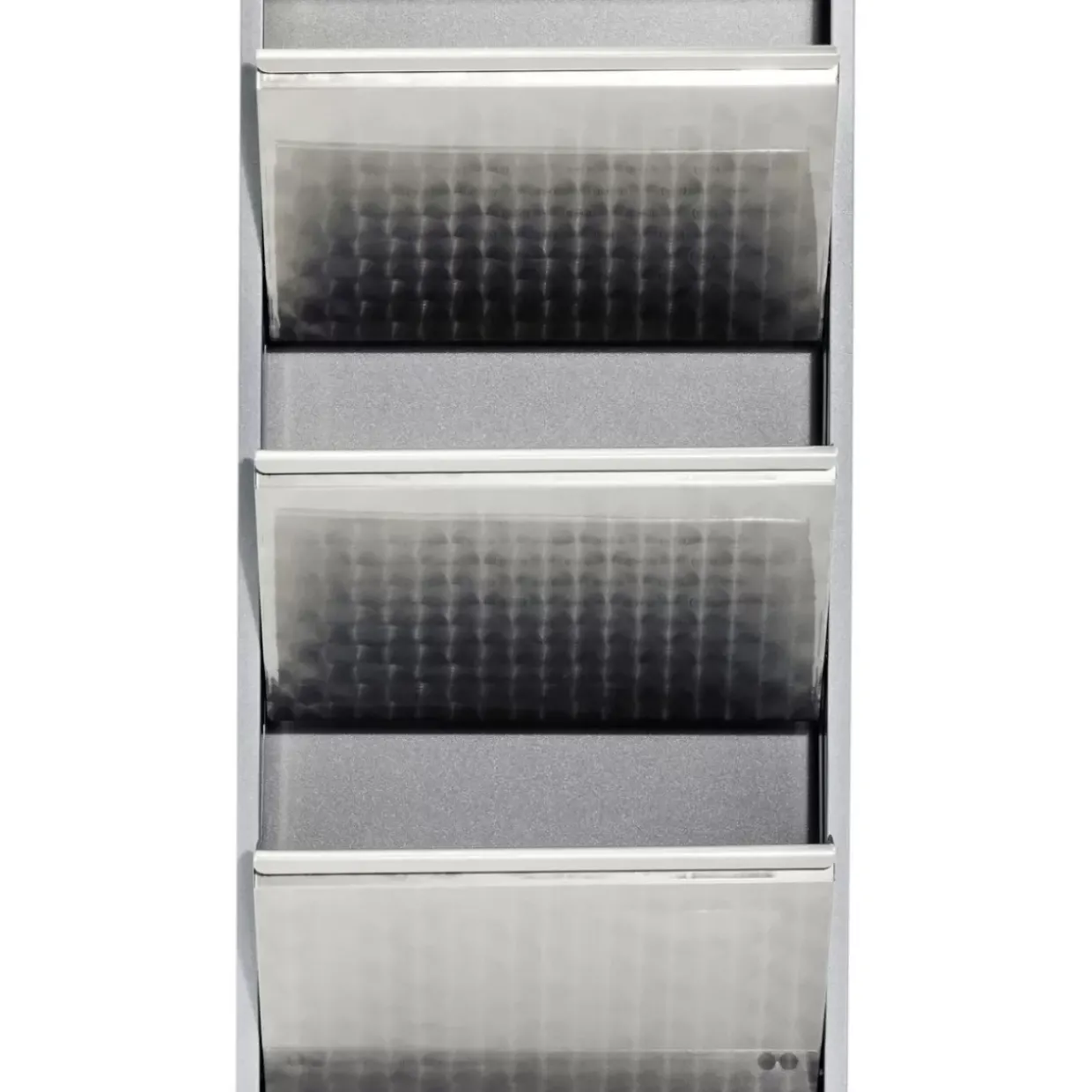 Schuhkipper Caruso 3-Er Silber/Geflext