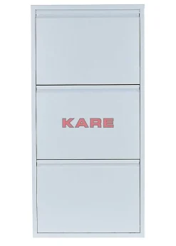 Schuhkipper Caruso 3-Er Weiss