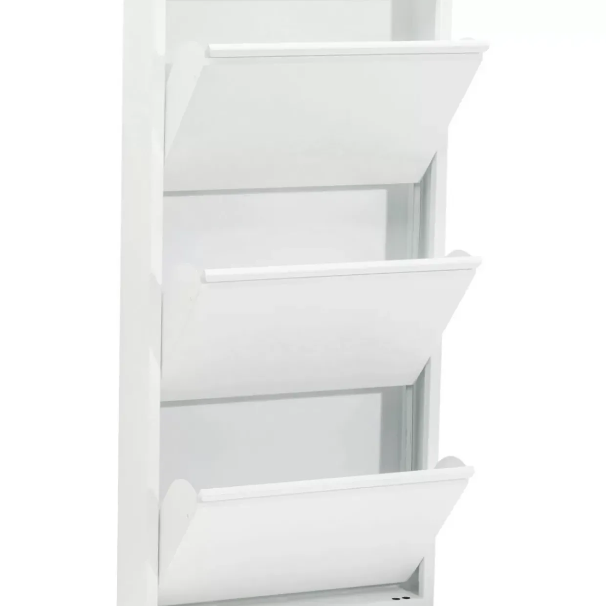 Schuhkipper Caruso 3-Er Weiss