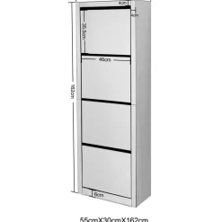 Schuhkipper Luxury 4-Er