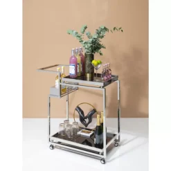 Servierwagen Barfly Silber