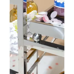 Servierwagen Barfly Silber