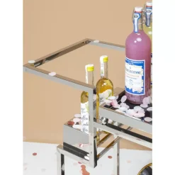 Servierwagen Barfly Silber