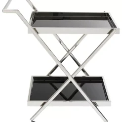 Servierwagen Casino Silber