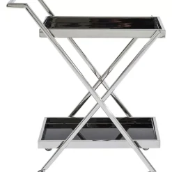 Servierwagen Casino Silber