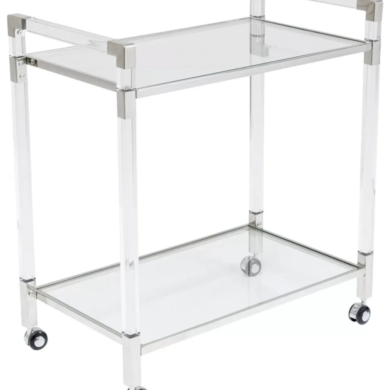 Servierwagen Josy Silber