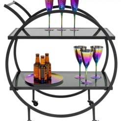 Servierwagen Loft Schwarz