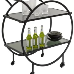 Servierwagen Loft Schwarz