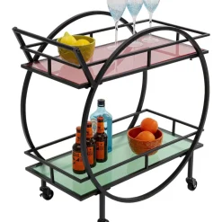 Servierwagen Rainbow Rund