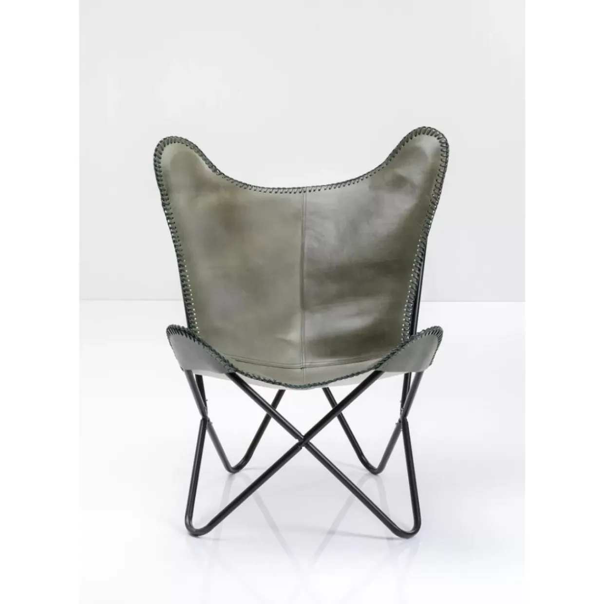 Sessel California Leder Khaki