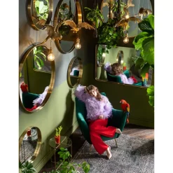 Sessel Goldfinger Grun