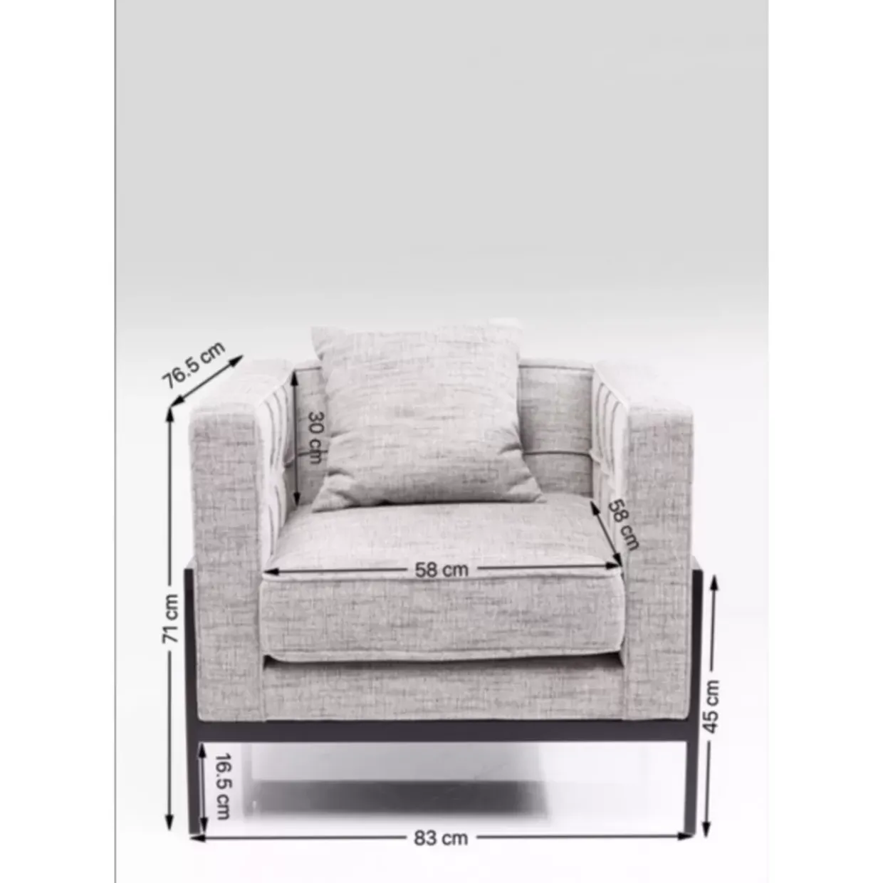 Sessel Loft Salt & Pepper