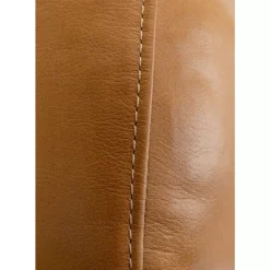 Sessel Mit Hocker Breno Braun