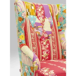 Sessel Patchwork Red