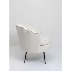 Sessel Water Lily Black Beige