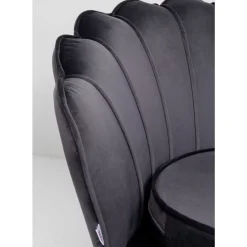 Sessel Water Lily Chrom Grau