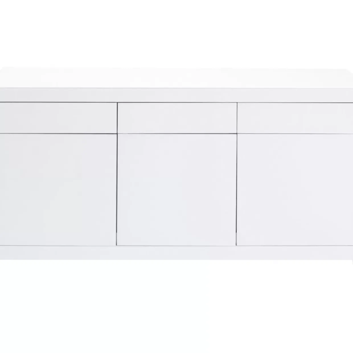 Sideboard Luxury Push Weiss