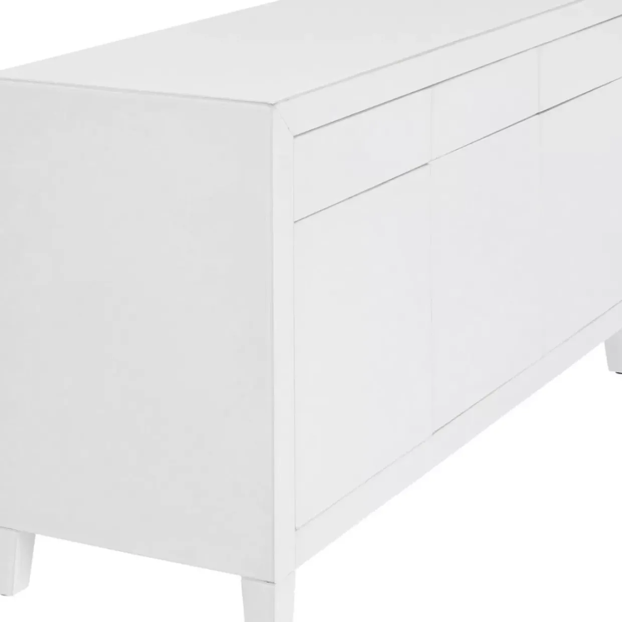 Sideboard Luxury Push Weiss