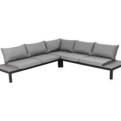 Sitzgruppe Holiday Schwarz (4-Tlg.)