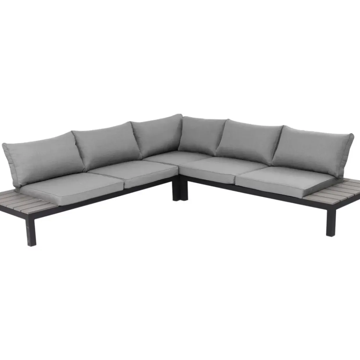 Sitzgruppe Holiday Schwarz (4-Tlg.)