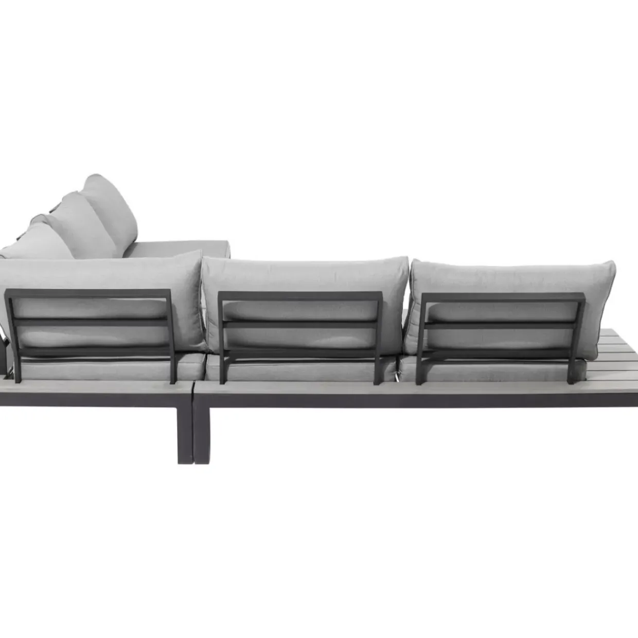 Sitzgruppe Holiday Schwarz (4-Tlg.)