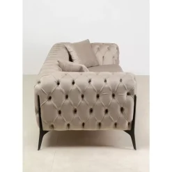 Sofa Bellissima 2-Sitzer Velvet Beige 200Cm