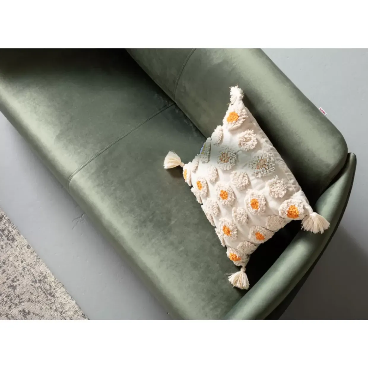 Sofa Cigar Lounge 3-Sitzer Grun