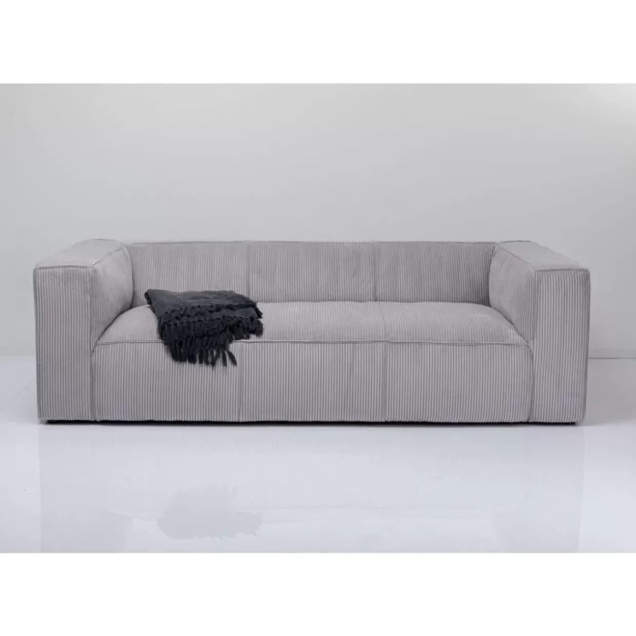 Sofa Cubetto 3-Sitzer Hellgrau 220Cm